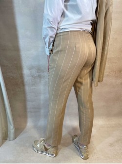 Pantalon à fines rayures Liu Jo