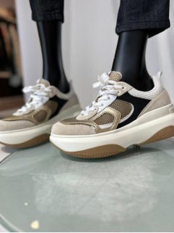 Sneakers or et blanc Liu Jo