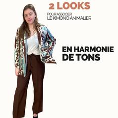 A la recherche d'un look original ? 

Nous vous présentons cette veste kimono @dixieofficial, à l'imprimé animalier, dans les tons marrons et bleu glacier. 
On apprécie sa coupe longue, ainsi que le détails des franges sur les poches. 

On vous a imaginé 2 looks avec cette veste kimono : 
1️⃣ avec un top beige, et un pantalon fluide marron uni @ottodame 
2️⃣ en total look, avec le pantalon coordonné !

A découvrir en boutique dès à présent !

.

.

.

#saintomer62 #saintomertourisme #airesurlalys #bethune #petitscommerces #commerceindependant #commercant #boutiquelille #saintomer #hazebrouck #hazebrouckmaville #larebellehazebrouck #boutiqueindependante #entreprisefamiliale #ideetenue #petitcommercant #printemps2024 #ss2024 #été2024 #flandres #multimarquesfemme #commercedeproximite #boutiqueenligne #commercelocal #liujo #entreprisefrancaise